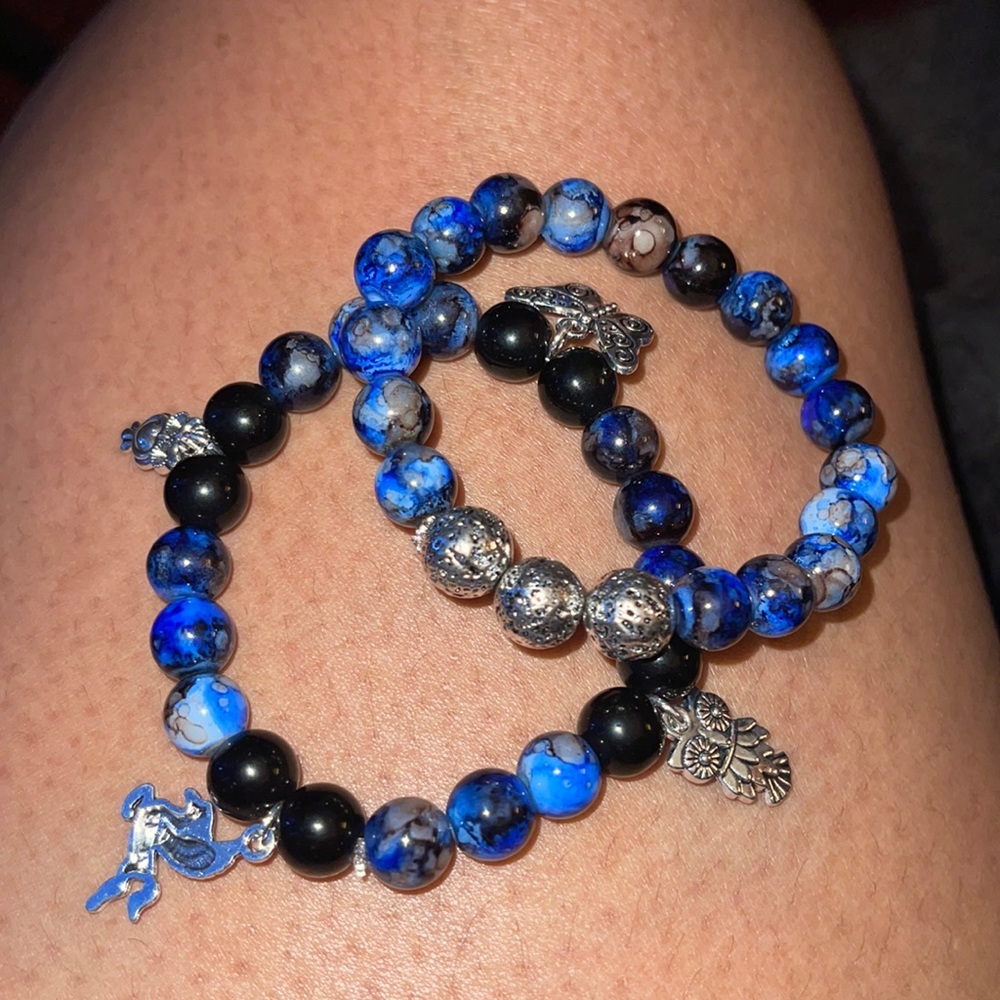Handmade Charm Bracelet Set